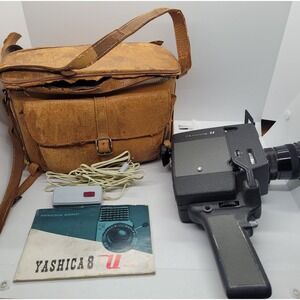 Vintage Yashica 8 mm U-Matic Movie Camera With Remote
